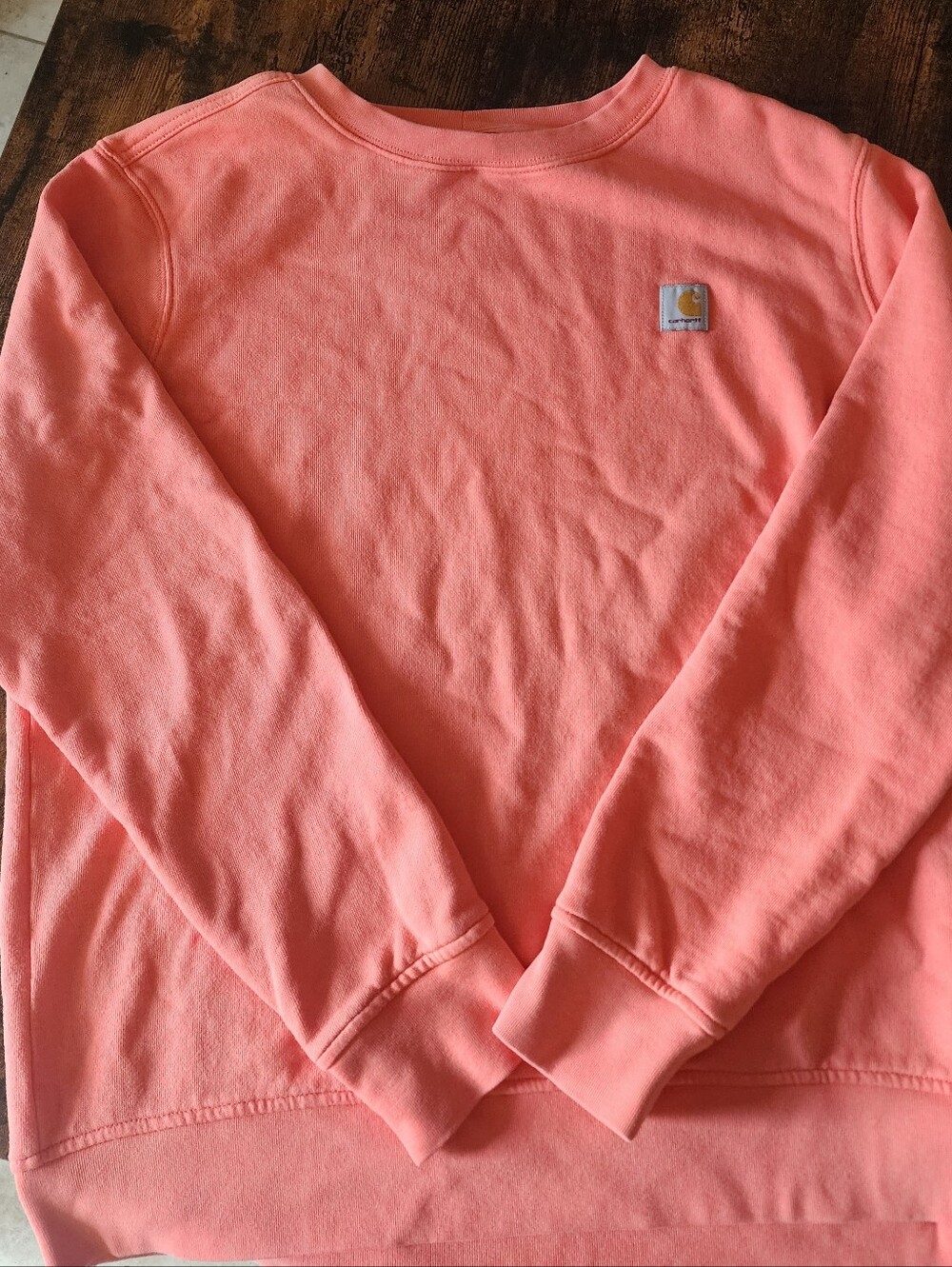 Carhartt Womens Medium Sweatshirt In Coral